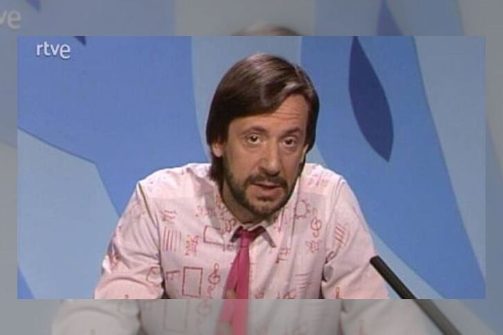 Carlos Tena, en una captura de un programa de TVE.