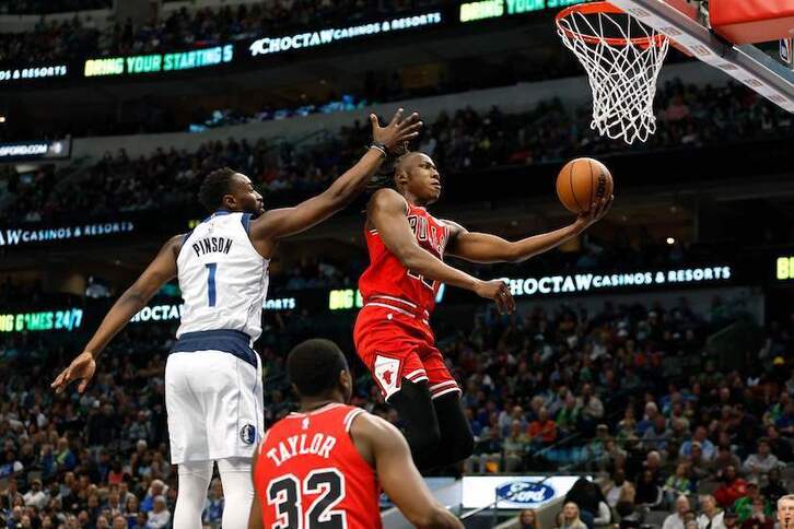 Imagen del partido entre Dallas y Chicago del pasado día 7.