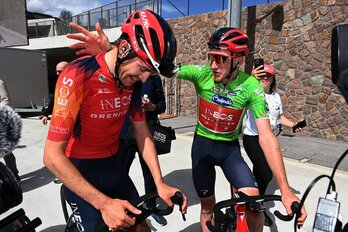 Tao Geoghegan Hart ha agradecido tras su segunda victoria el gran trabajo de su equipo.