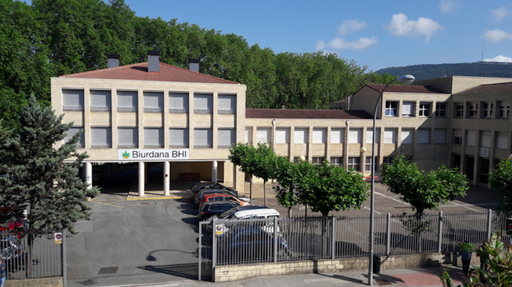 Los hechos ocurrieron ante el instituto de Biurdana, en Iruñea. 