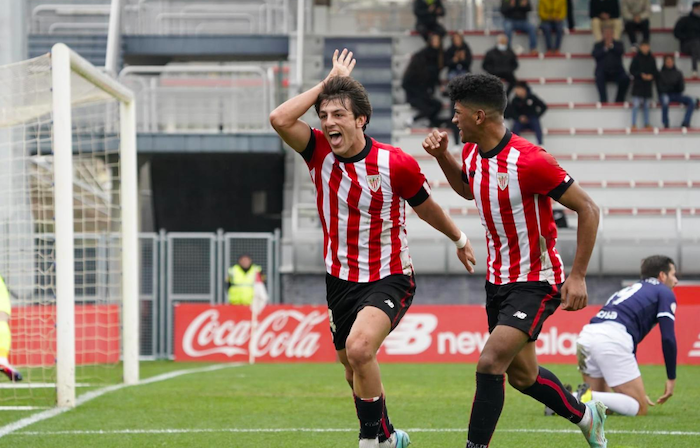 Unai Gomezek bi gol egin ditu Bilbao Athleticekin denboraldi honetan. (@AthleticClub) Unai Gomezek bi gol egin ditu Bilbao Athleticekin denboraldi honetan. (@AthleticClub)