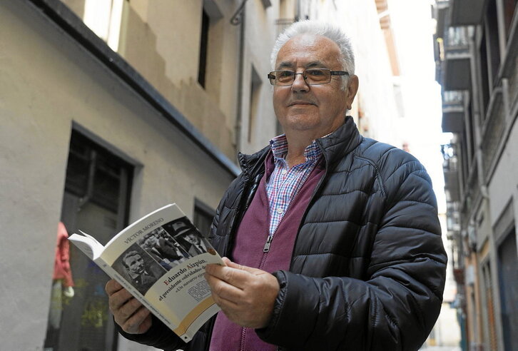Víctor Moreno desmonta en su último libro las falsedades sobre Eduardo Aizpún.