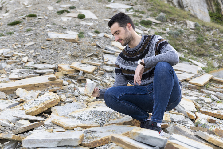 Jon Ander Clemente ikertzailea.