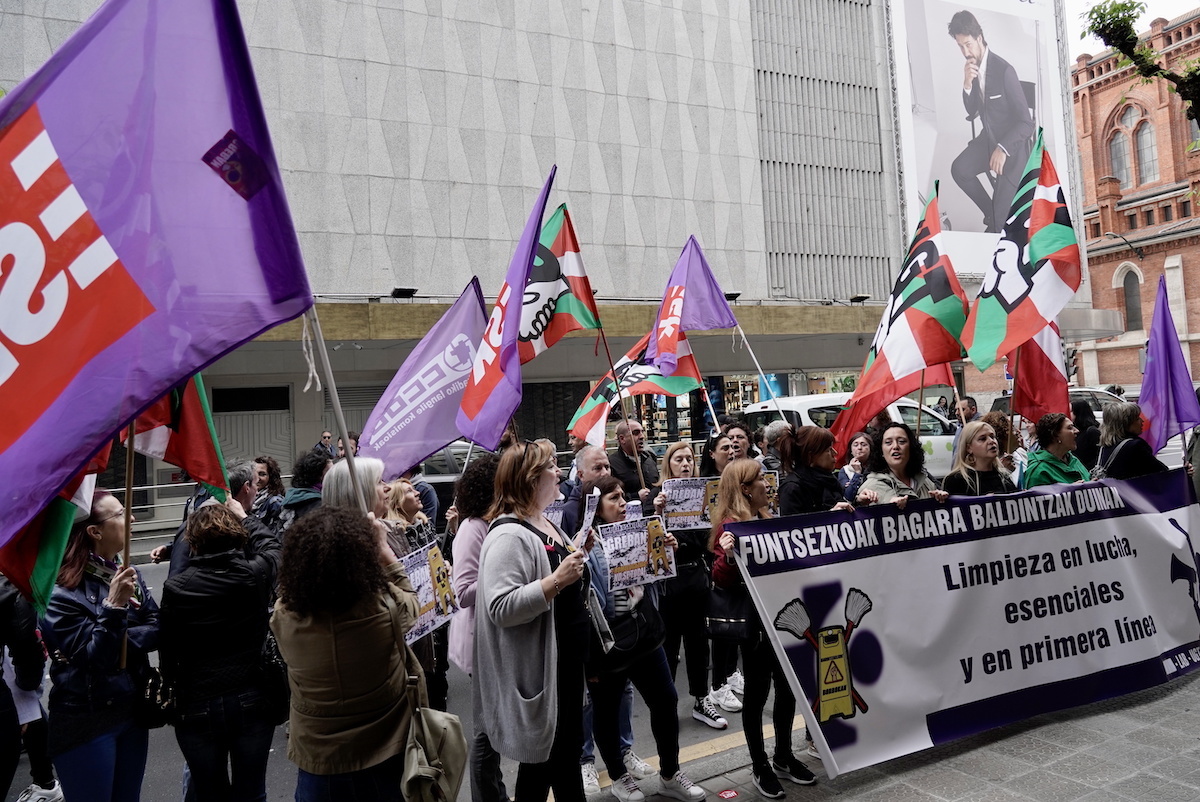 Convocan huelga en la limpieza de Osakidetza del 26 de abril al 17 de ...