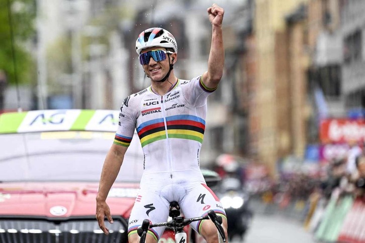 Remco Evenepoel ha repetido la exhibición de la última edición de Lieja.