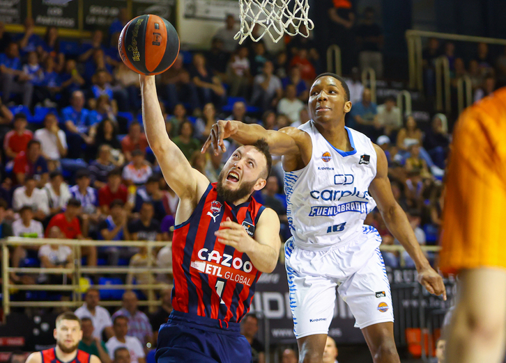 Baskonia no a tenido mayores problemas para ganar en Fuenlabrada.