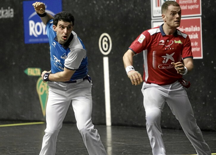 Hasieran atzetik hasi arren, gaitzeko erakustaldia eman zuen Jokin Altunak.