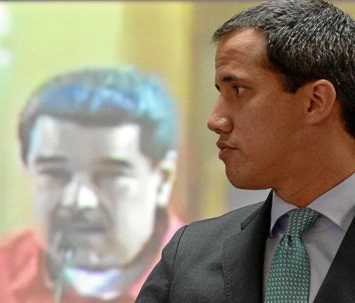 El opositor Juan Guaidó, en una imagen de septiembre de 2019.
