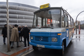 El único azulito que se conserva cumpló 50 años hace unos meses.