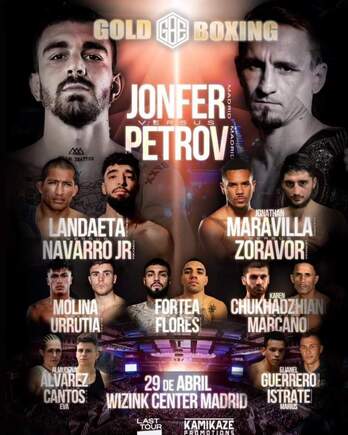 Jon Fernández se ha preparado en Las Vegas con el entrenador cubano Ismael Salas.