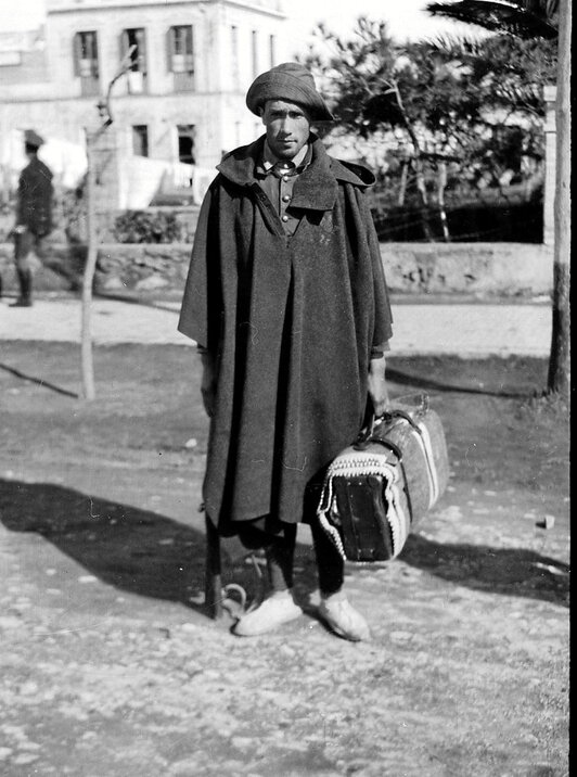 Eustaquio Berriochoa Elgarresta, Melillara iritsi zenean.