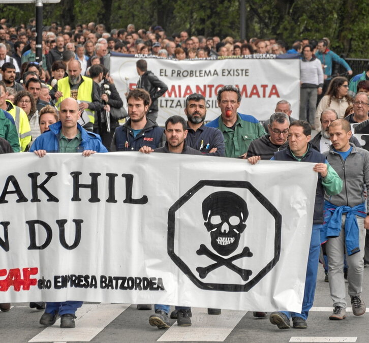 2019an Beasainen egindako manifestazioa.