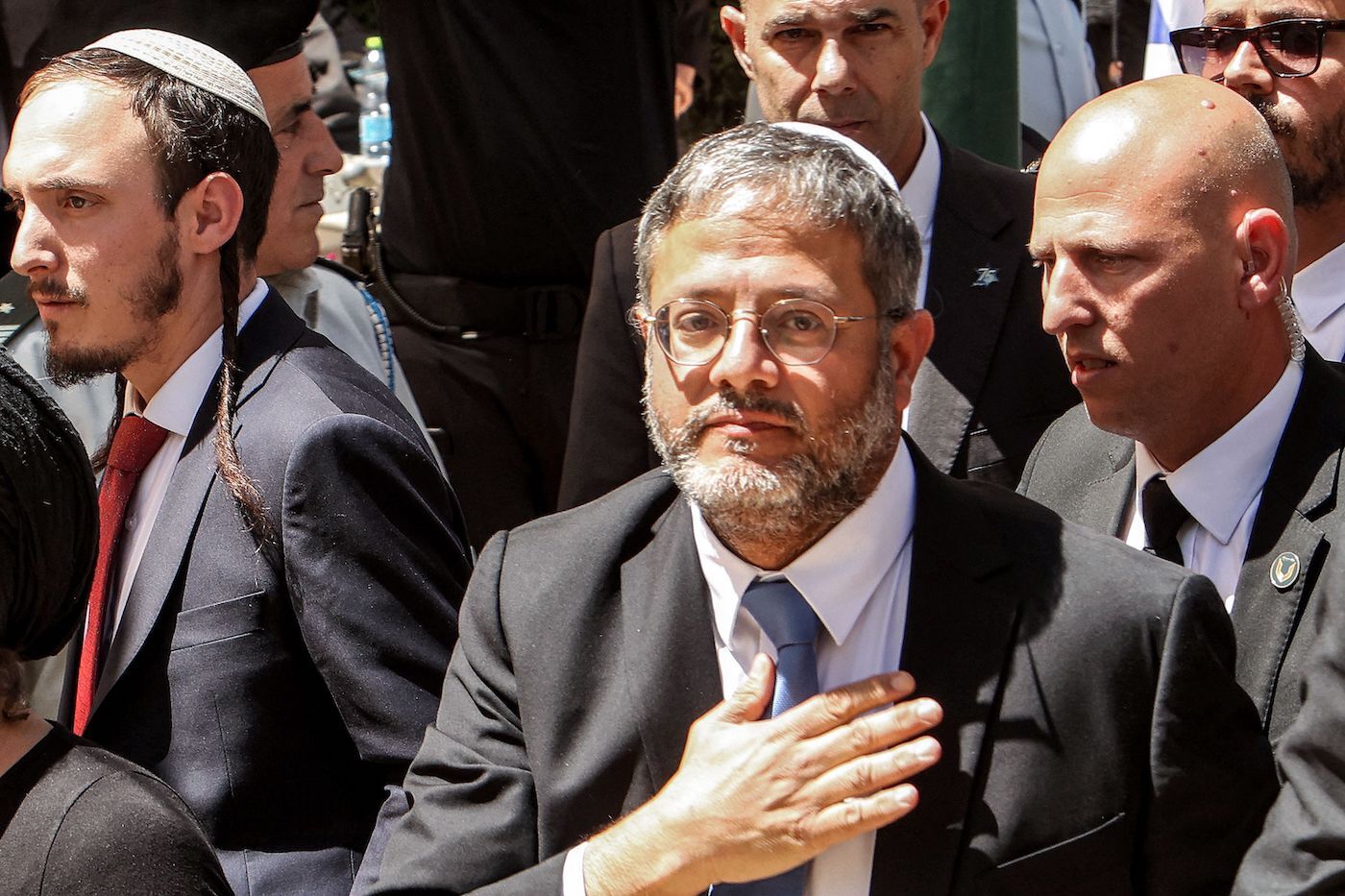 Itamar Ben Gvir, ministro israelí de Seguridad Nacional. (Gil COHEN-MAGEN | AFP)