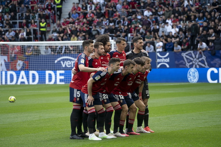 La alineación de Osasuna estará condicionada por la final de Copa del sábado.