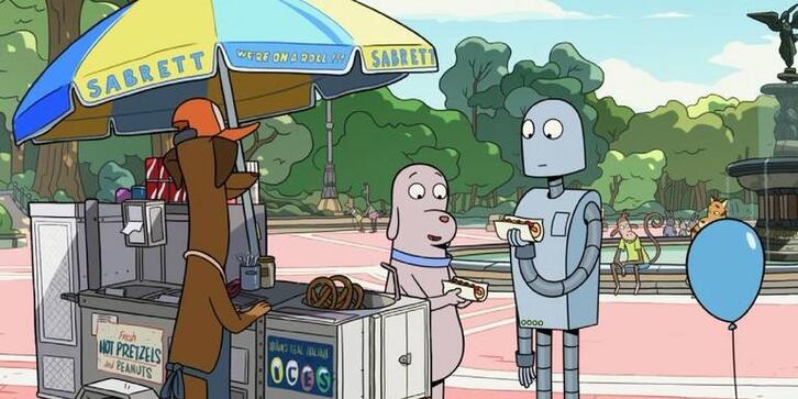 Una imagen de la película de Pablo Berger 'Robot Dreams'.