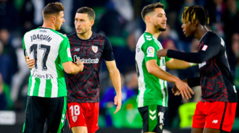 Valverde durante el último partido en Mallorca.