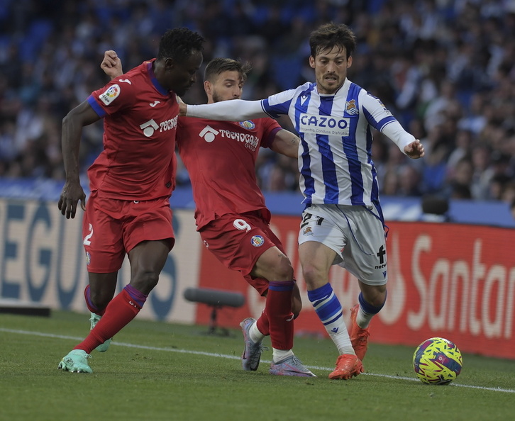 David Silva se ha convertido en el jugador clave de la Real desde que llegó.