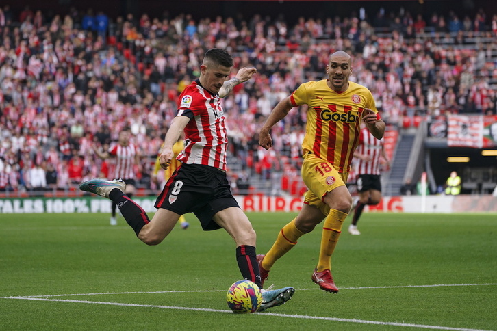 El Girona ha arrebatado al Athletic el séptimo puesto en la clasificación de Liga.
