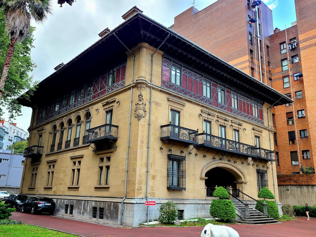 Los Sota cedieron su palacio, conocido ahora como Ibaigane, donde se instaló la Ertzaña. (A.R.)