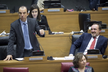 Adanero (ex número dos de UPN y hoy candidato del PP a Iruñea, junto a Javier Esparza.
