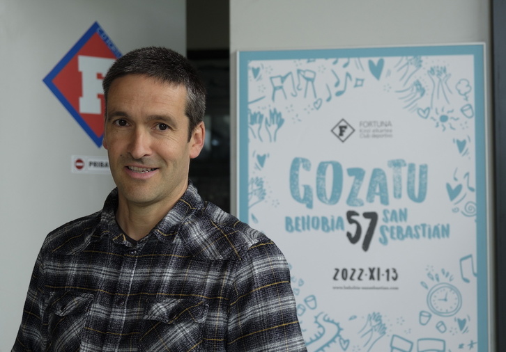 Iñigo Etxeberria, Fortuna K.E.-ko bulegoetan.