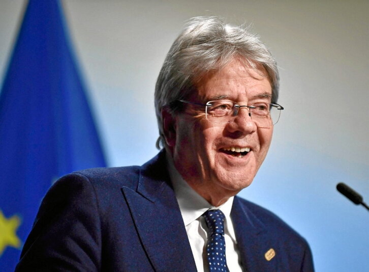 El comisario de Economia, Paolo Gentiloni.