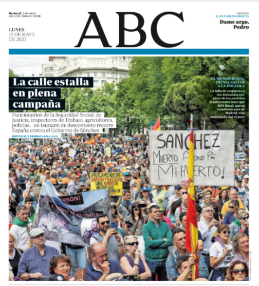 La portada de este lunes que ha generado polémica y rectificación.