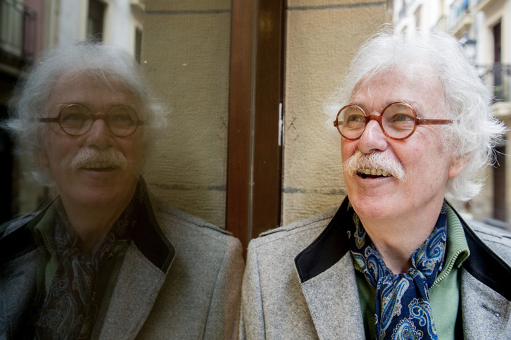 Joan Mari Irigoien, artxiboko irudi batean.