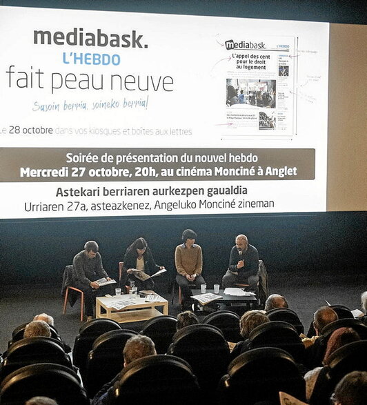 Astekari berrituaren aurkezpena, 2021eko urrian.