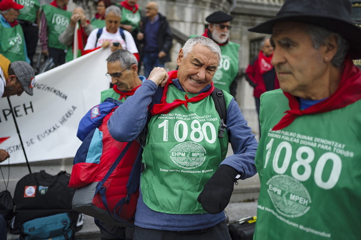 Pentsiodunen mugimenduaren martxa.