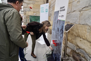 Acto de EH Bildu en recuerdo de la Rebelión de la Sal.