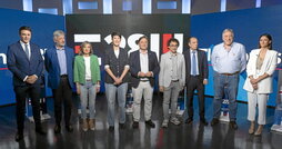 Les candidats à la mairie d’Iruñea ont débattu  sur Navarra TV.