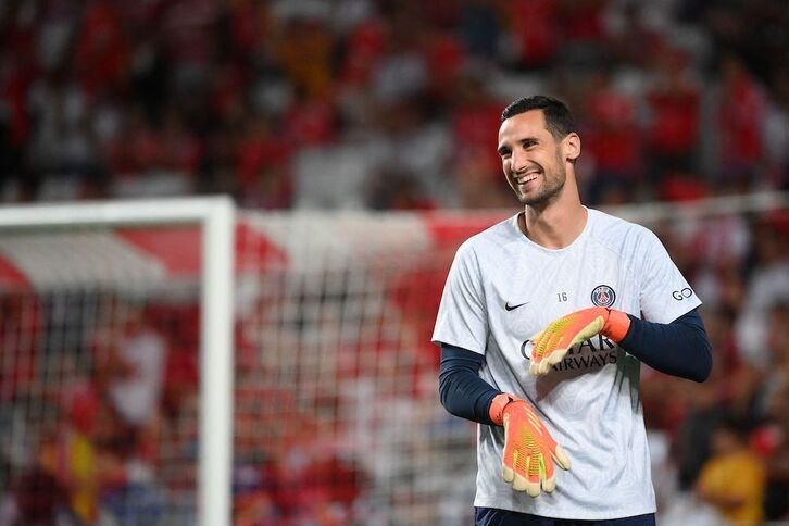 Sergio Rico es el portero suplente del PSG.