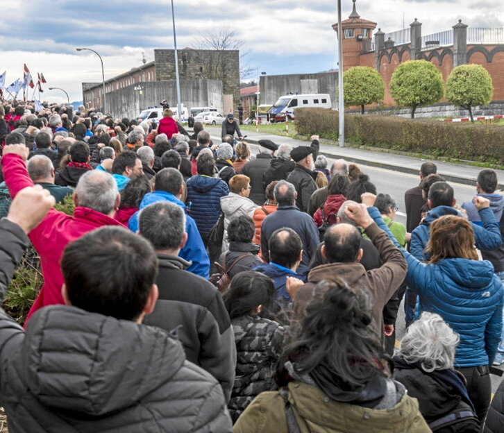 Elkartasun ekimena Basaurin, 2017an.