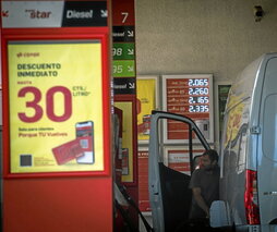 El descenso en el precio de los carburantes, clave.