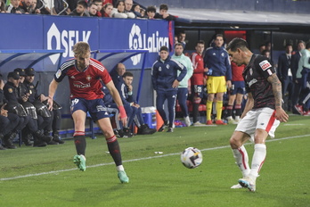 La victoria de Osasuna sobre el Athletic en el reciente derbi de El Sadar le permite a los rojillos ganar el gol average particular en caso de empate.