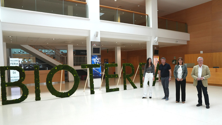 Bioterra feriaren aurkezpena gaur Irungo Ficoban.