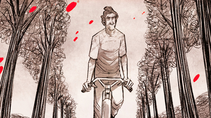 Viñeta de ‘Pepe Mujica y las flores de la guerrilla’.