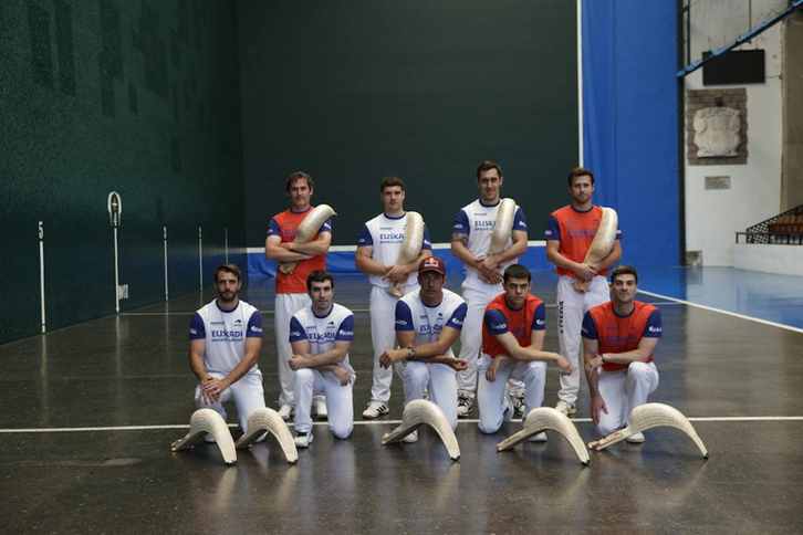 Markina-Xemeingo Grand Slamean lehiatuko diren puntistak.