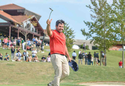 Asier Aguirre ganó la edición de 2022 del Bizkaia PGAe Open.