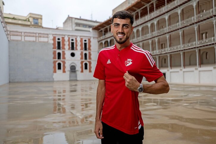 Alejandro Catena posa en el Beti Jai de Madrid.