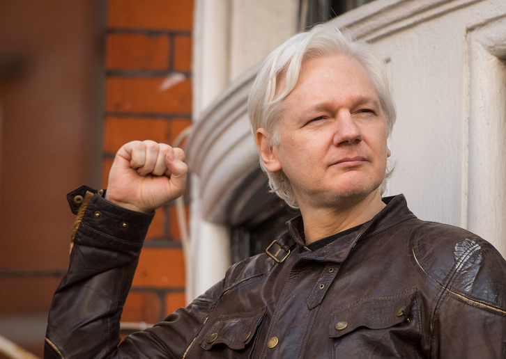 Julian Assange, en una imagen de archivo. 
