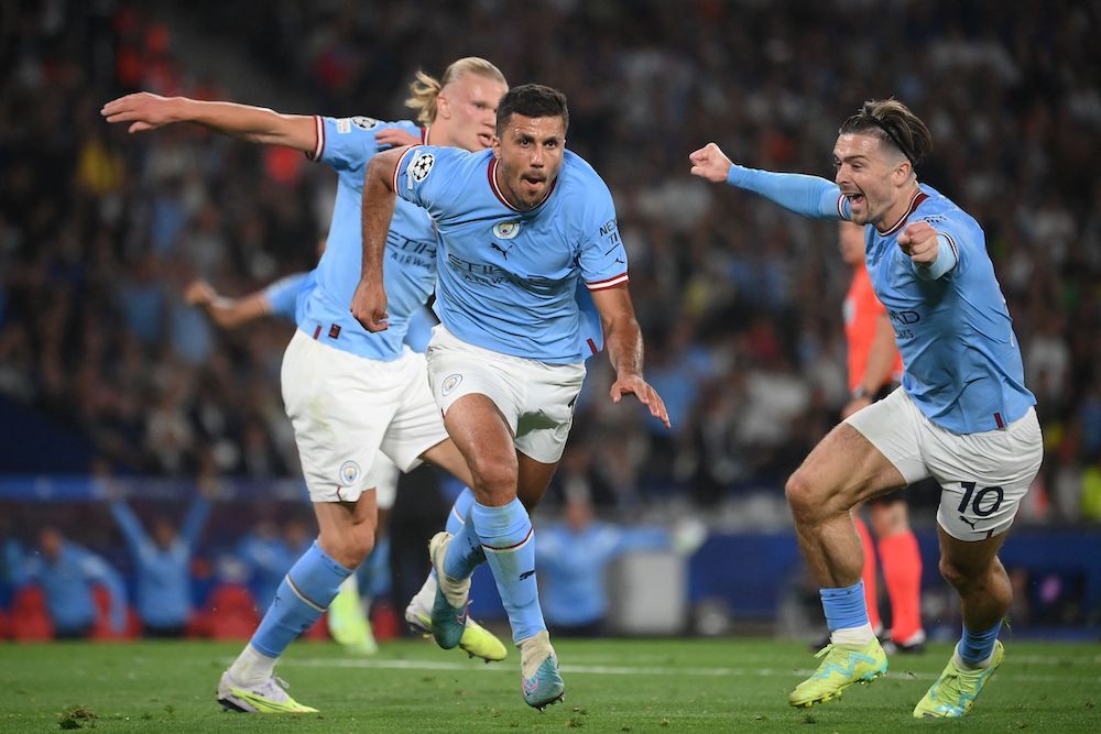 Rodri ha marcado el gol de City. (Franck FIFE / AFP) Rodri ha marcado el gol de City. (Franck FIFE / AFP)