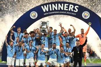 El Manchester City ha ganado su primera Champions.