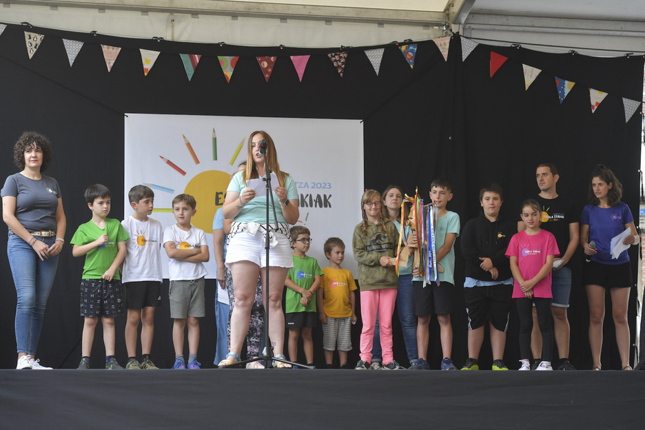 Hasiera ekitaldia. Hasiera ekitaldia.