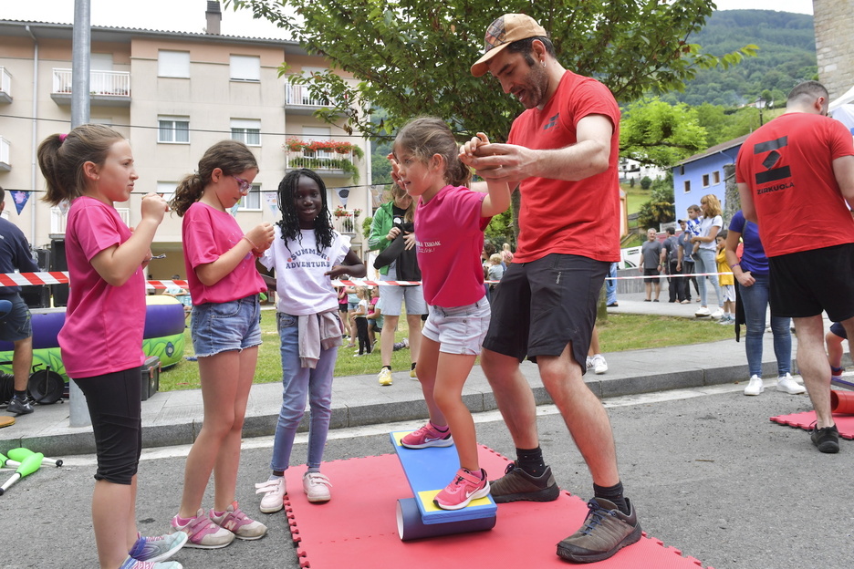 Jolasteko aukera izan dute ikasleek. Jolasteko aukera izan dute ikasleek.