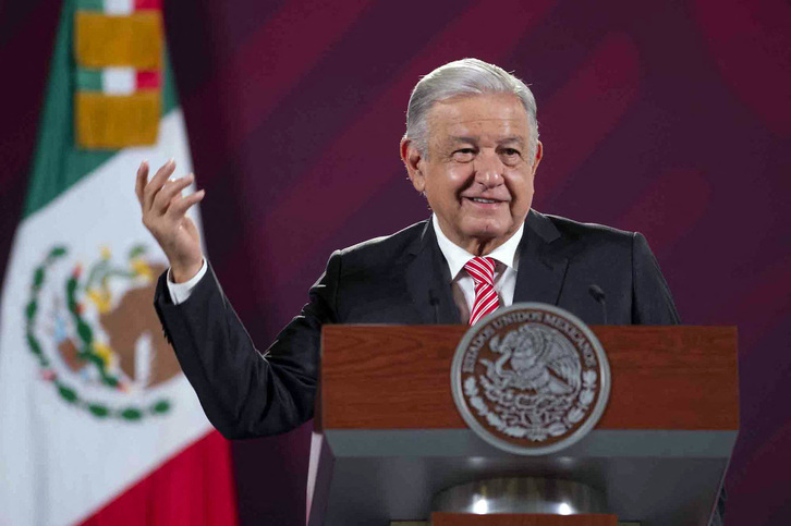 El presidente de México, Andrés Manuel López Obrador.