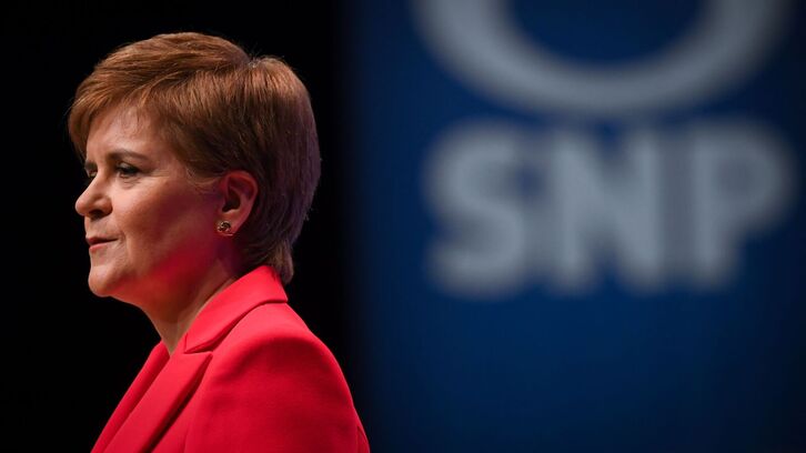 Nicola Sturgeon fue arrestada este domingo.