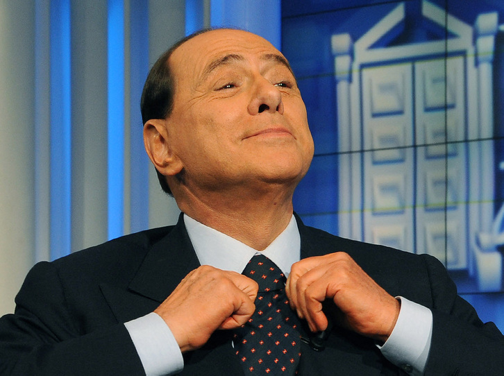 El ex primer ministro de Italia, Silvio Berlusconi.