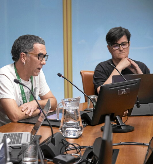 Barandiaran eta Gurrutxaga, atzo.